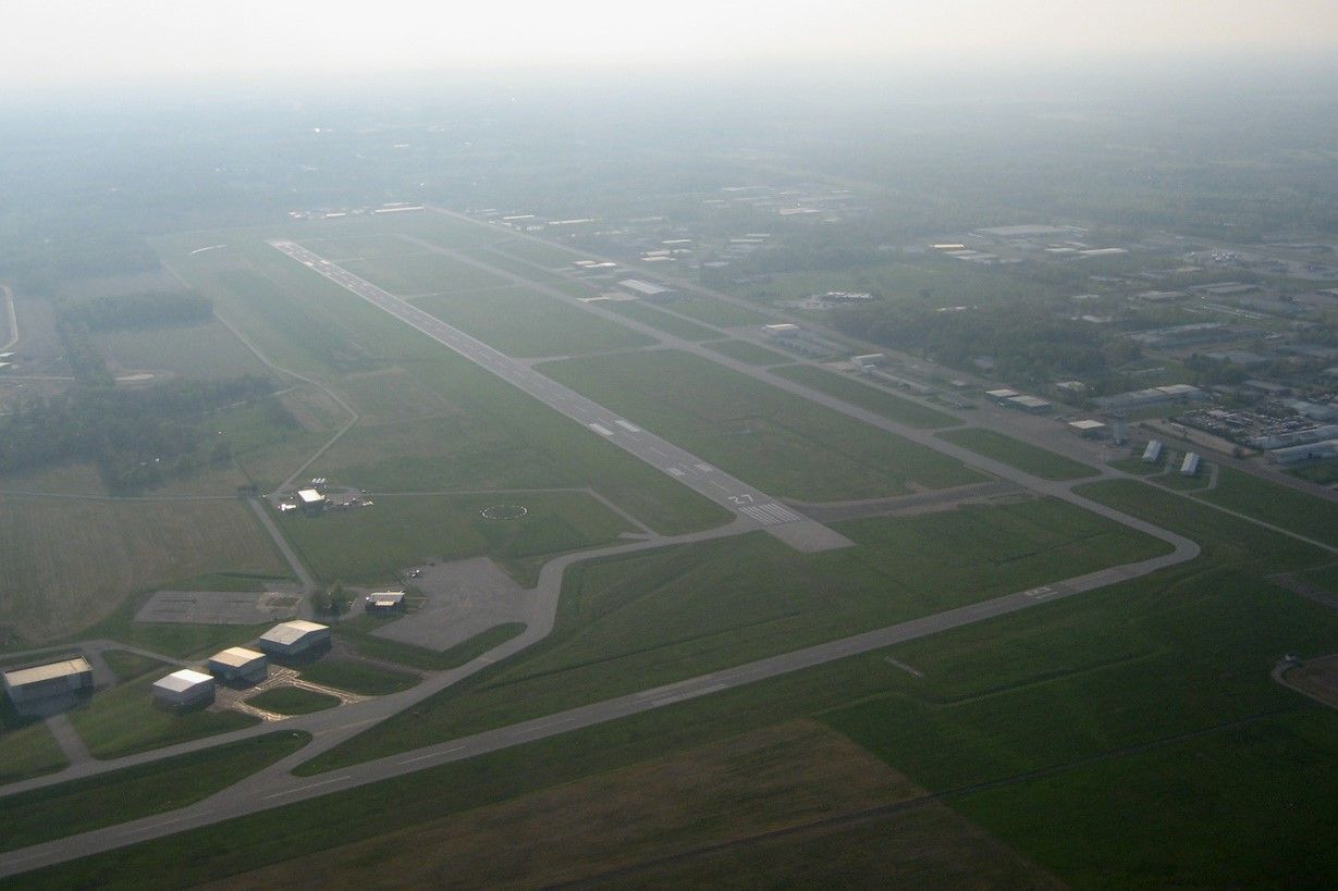 Elkhart Municipal Airport in Indiana