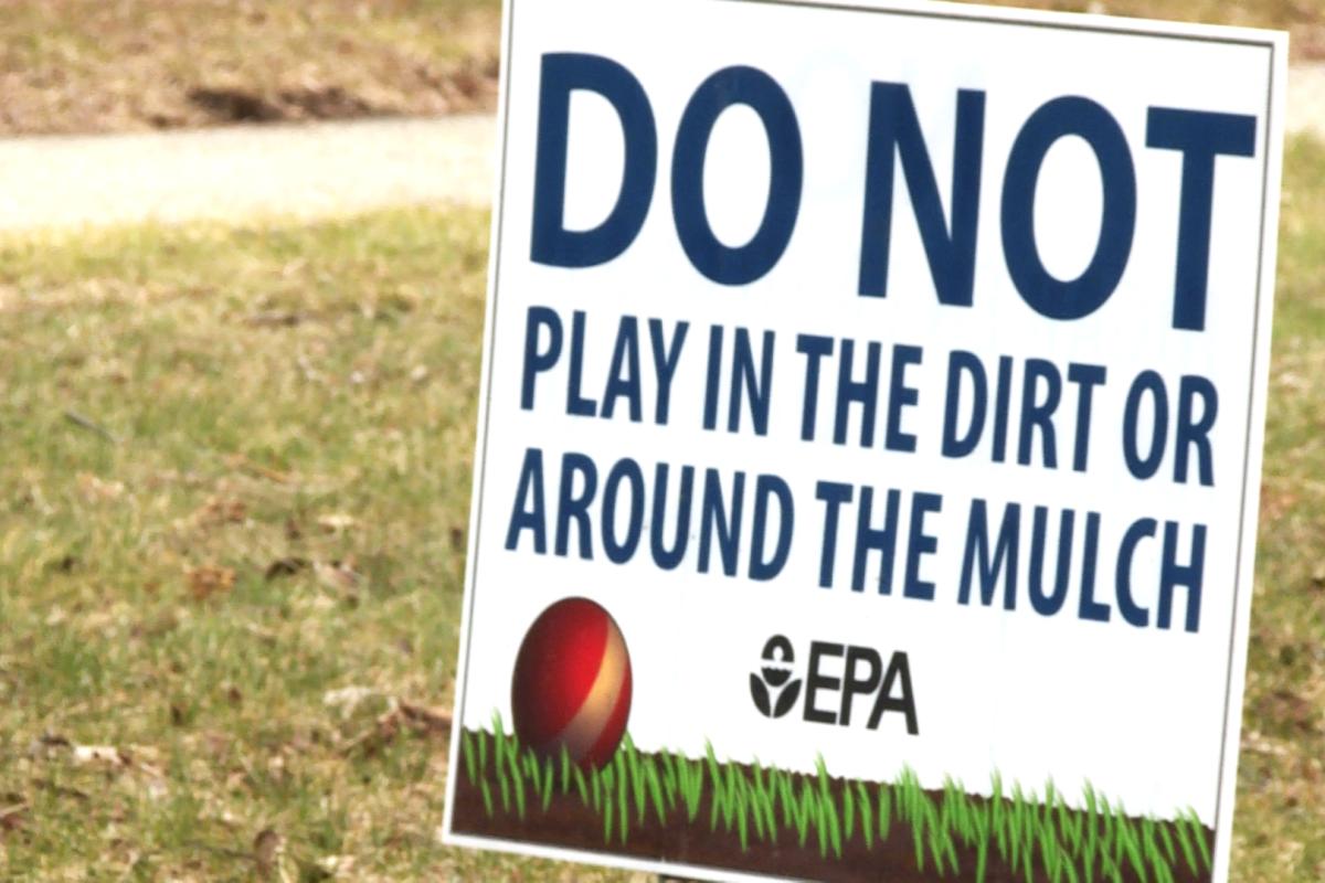 EPA soil sign