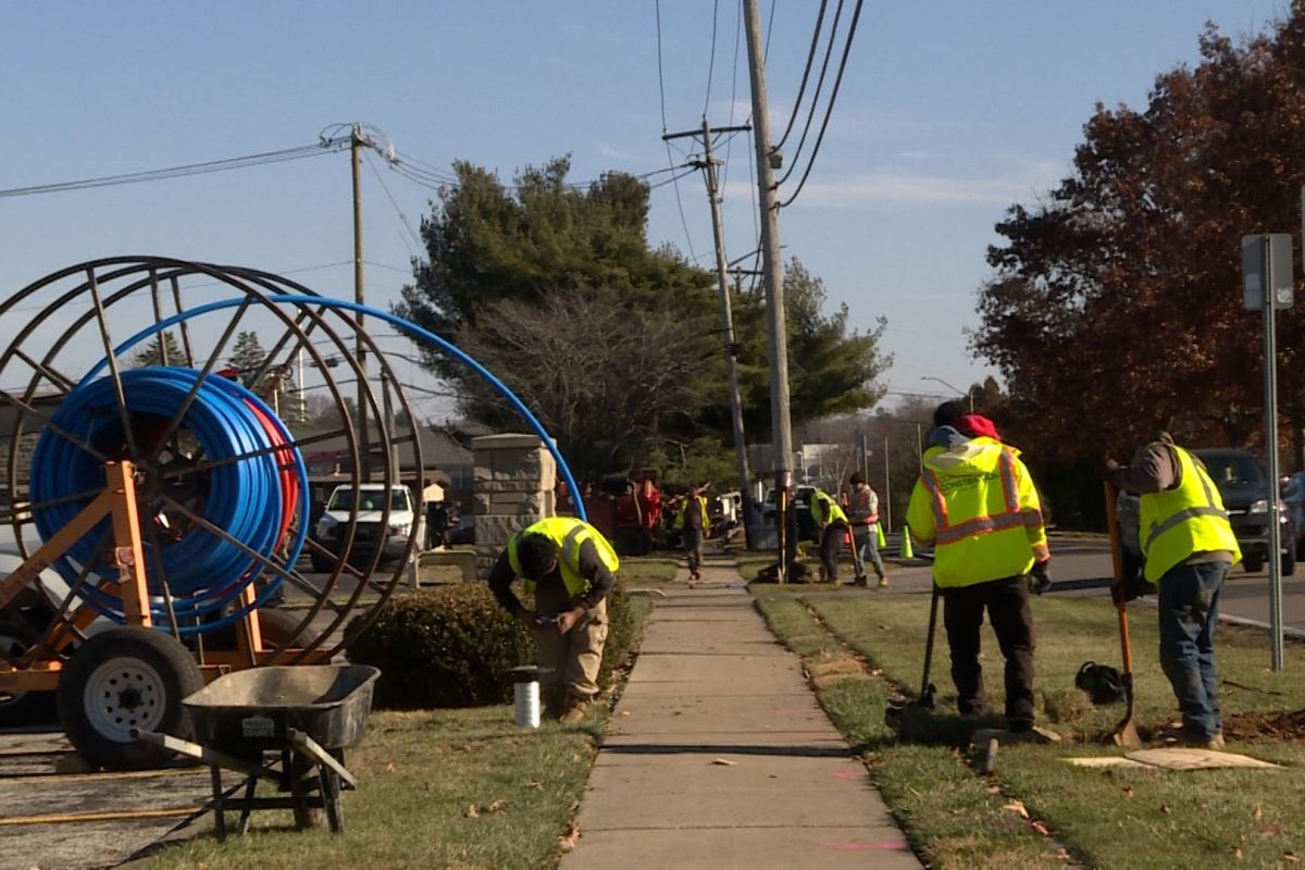 fiber installation