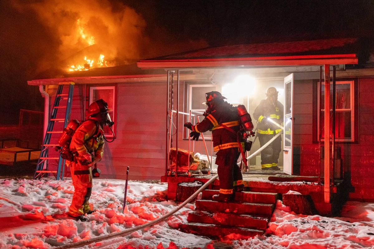 Ellettsville Fire Department and Monroe Fire Protection District put out a house fire on Jan. 1. They said there were no injuries.