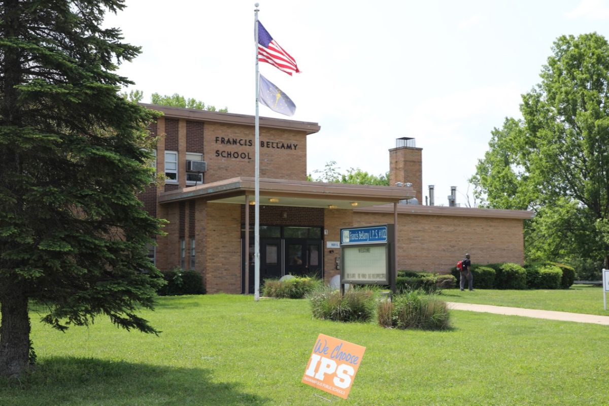 Francis Bellamy School 102 is on the city's Far Eastside. 