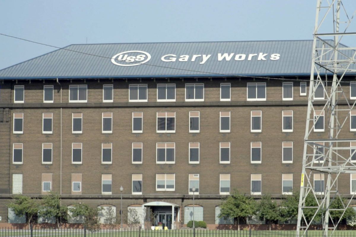 The Gary Works plant in northwest Indiana is U.S. Steel's largest steel manufacturing facility