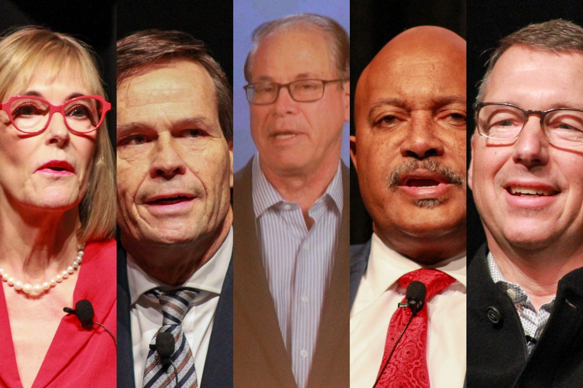 Republican gubernatorial candidates participated in a panel discus