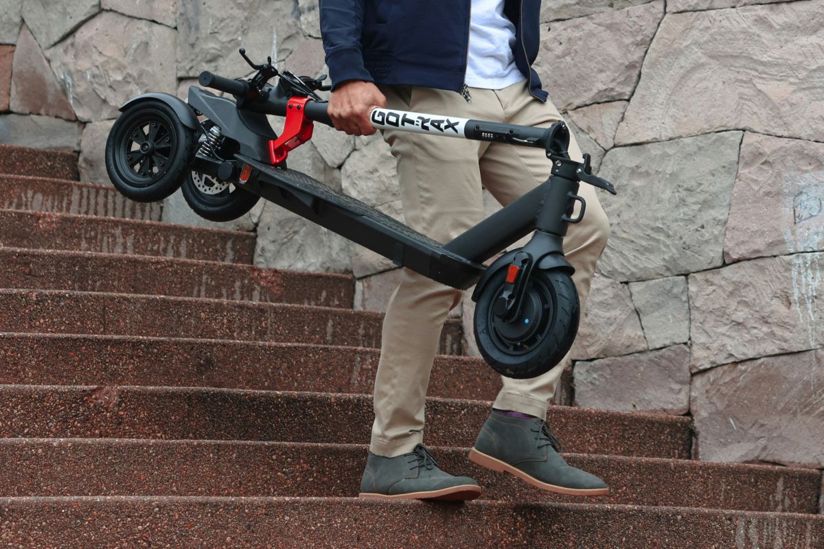 portable personal electric scooter