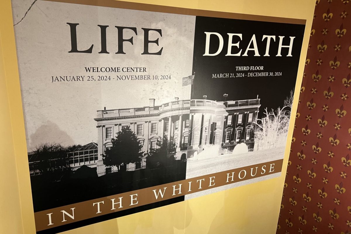 “Life and Death in the White House,” a new exhibit at the Benjamin Harrison Presidential Site, features stories and artifacts of former presidents and others who have died in the executive mansion.