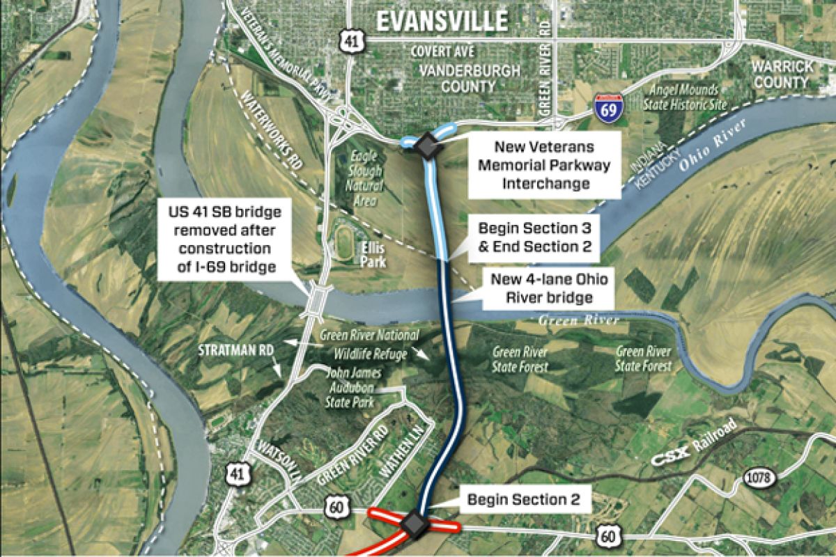 Construction on the new river crossing, a bi-state project, is expected to begin in 2027.