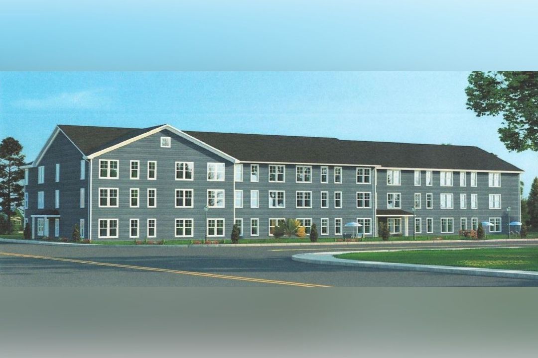 A rendering of one of the proposed group homes.