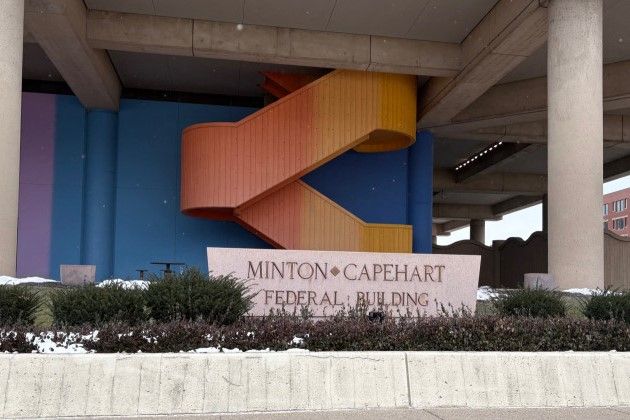  Minton Capehart federal building in Indianapolis