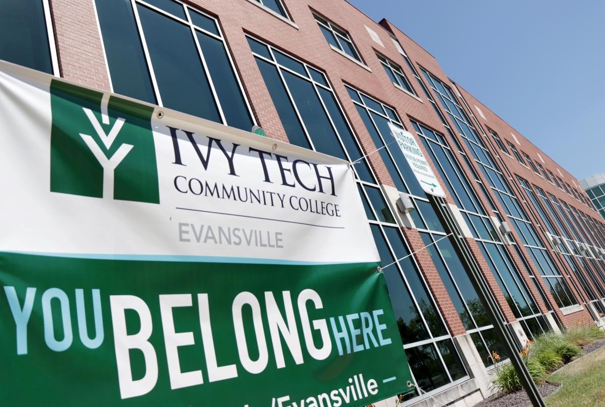 Ivy Tech marquee