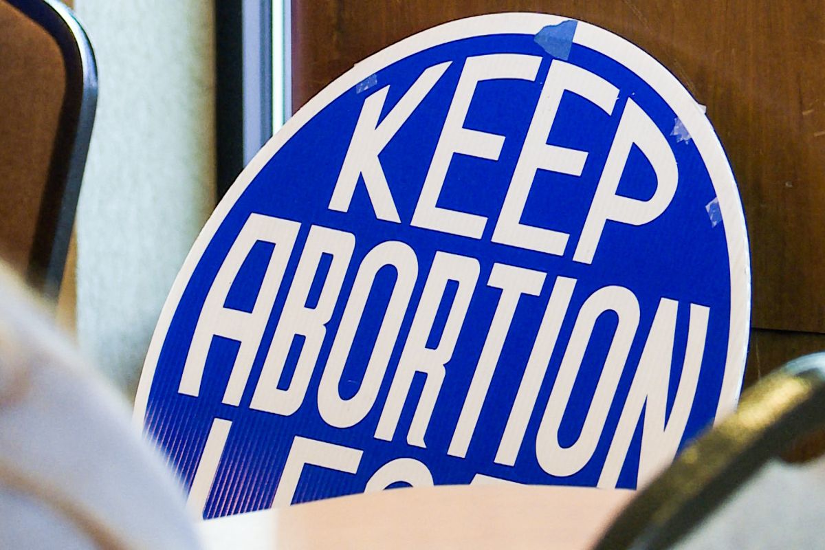 keep abortion legal sign