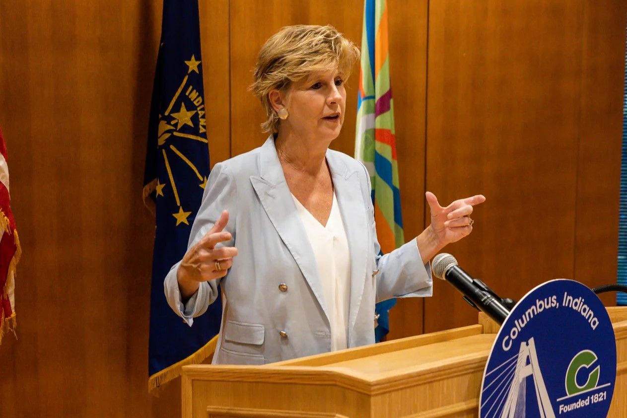 Mary Ferdon, 2023 mayor elect of Columbus