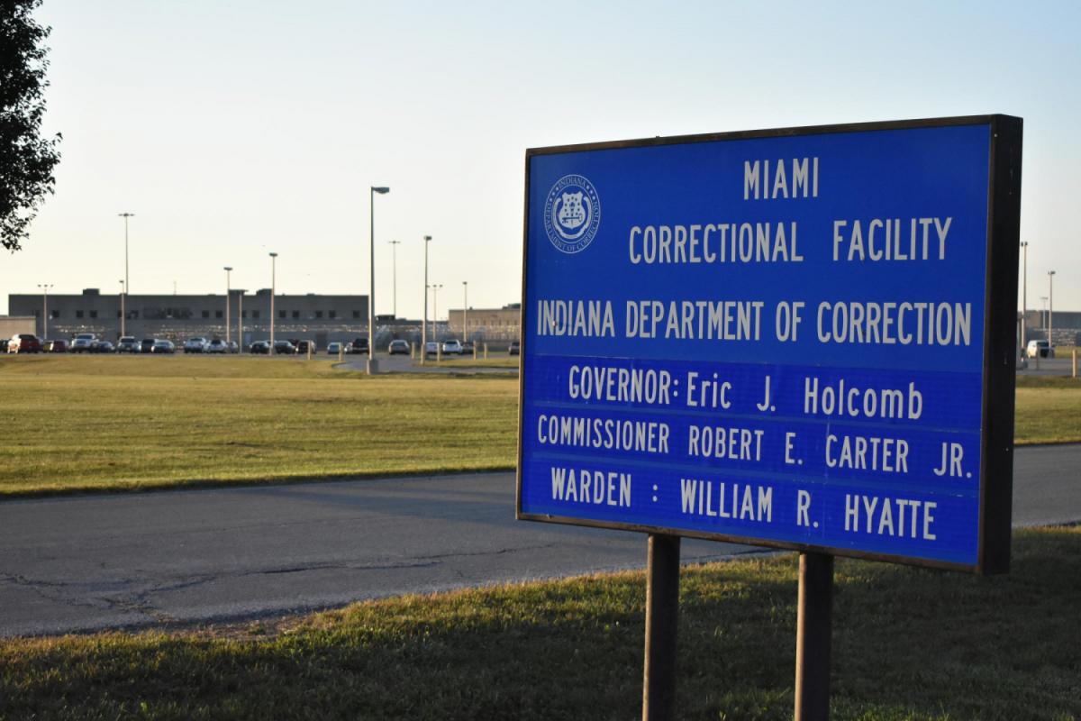 The Miami Correctional Facility in Bunker Hill, Ind.