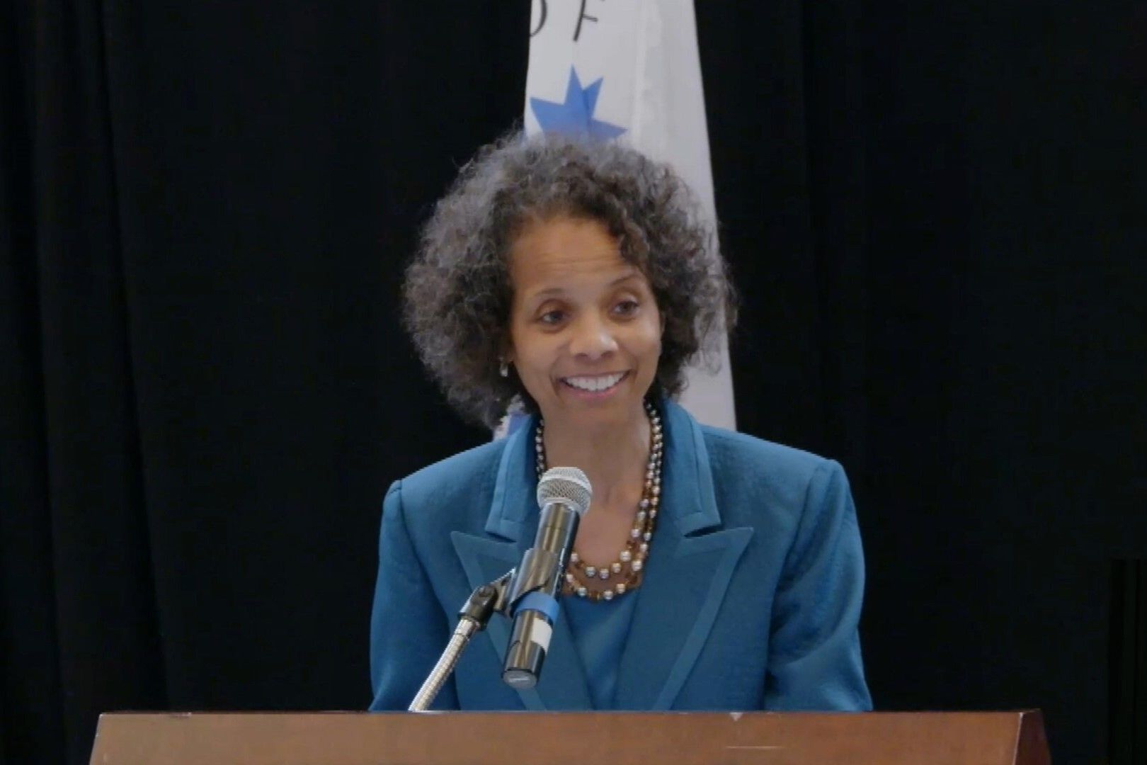 Leah Gunning Francis, IU Health’s chief mission & values officer, gave the university's keynote address for its Jan. 20, 2025, Martin Luther King Jr. Day Celebration.