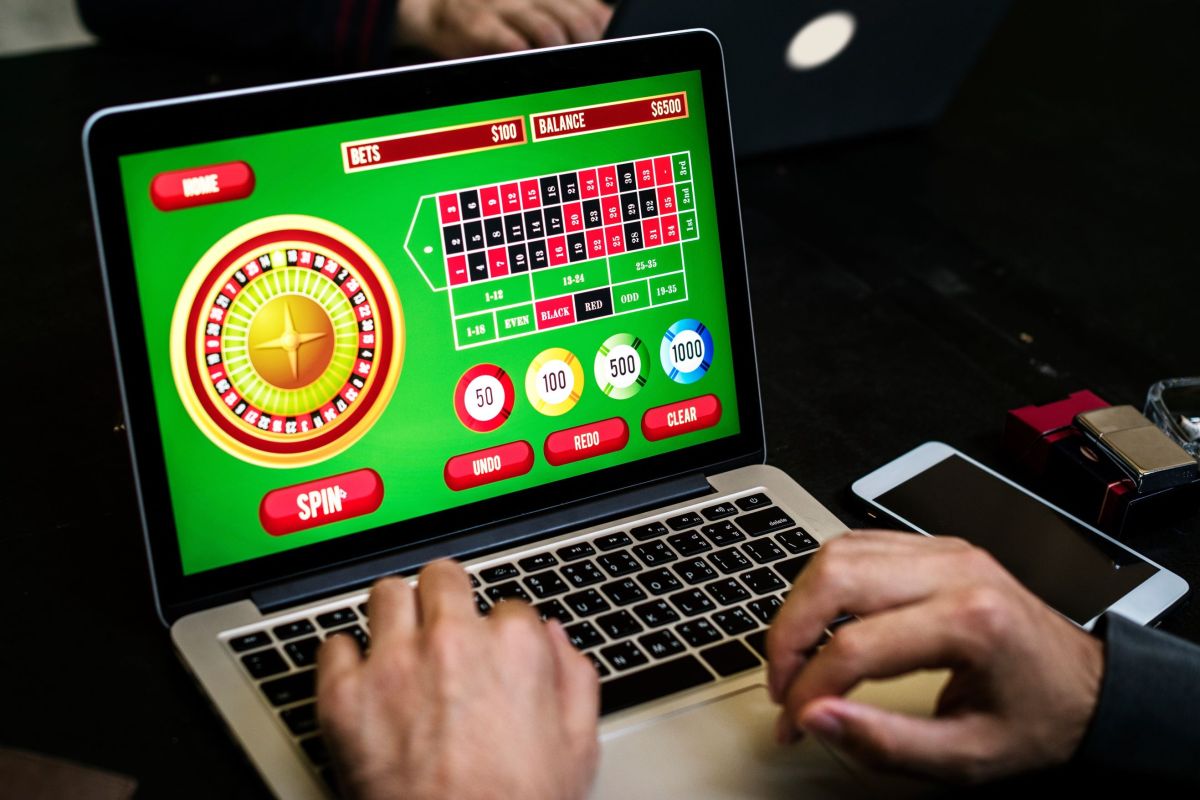 online gambling generic stock image