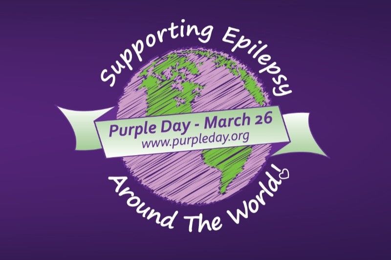 purple day logo