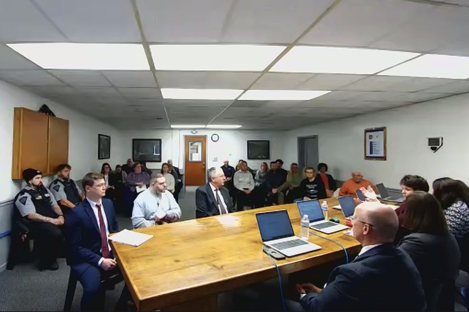Death row inmate Benjamin Ritchie appeals to the Indiana Parole Board during a clemency hearing on Monday, May 5, 2025.
