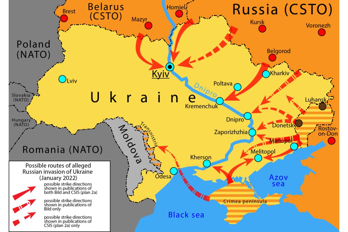 Alleged Russian invasion of Ukraine