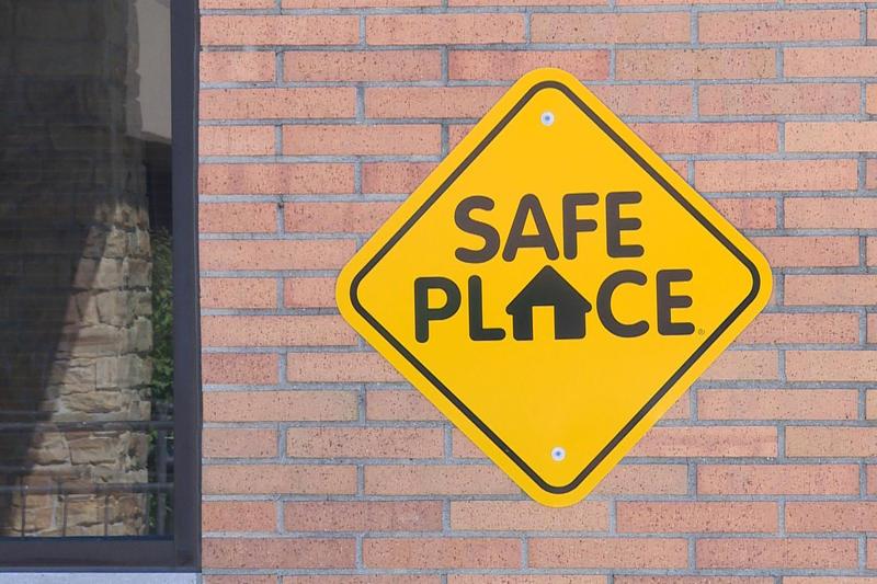 safe place sign