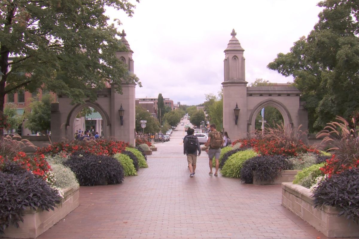 Sample Gates on IU's campus, August 2019.
