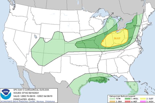 Severe weather outlook