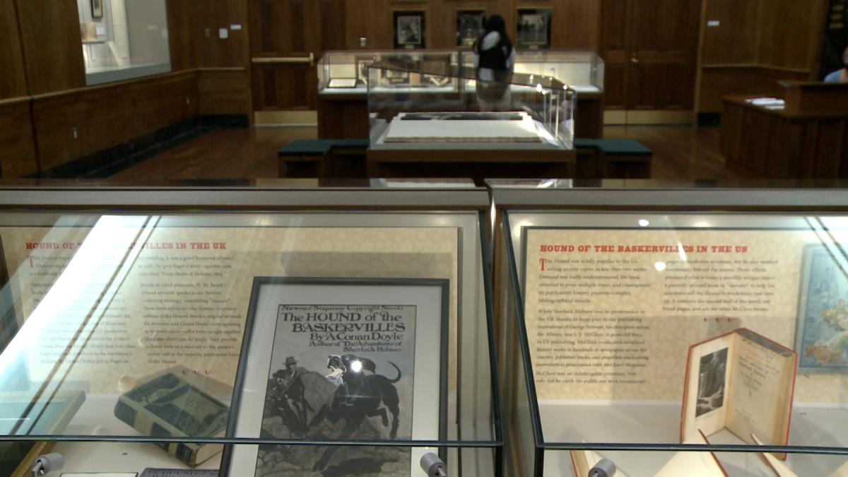 Lilly Library's Sherlock Holmes in 221 Objects exhibition is drawn from the collection of private collector Glen Miranker.