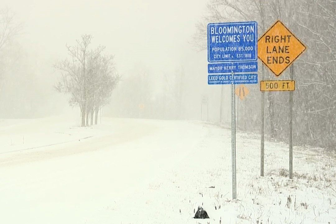 Bloomington snow storm