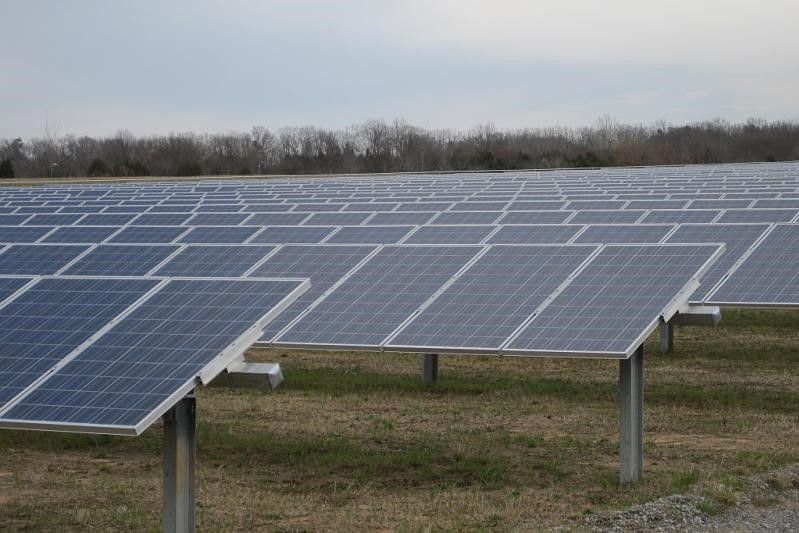 An image of solar panels.