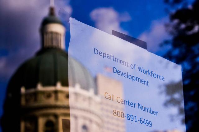 workforce development sign superimposed over capital dome