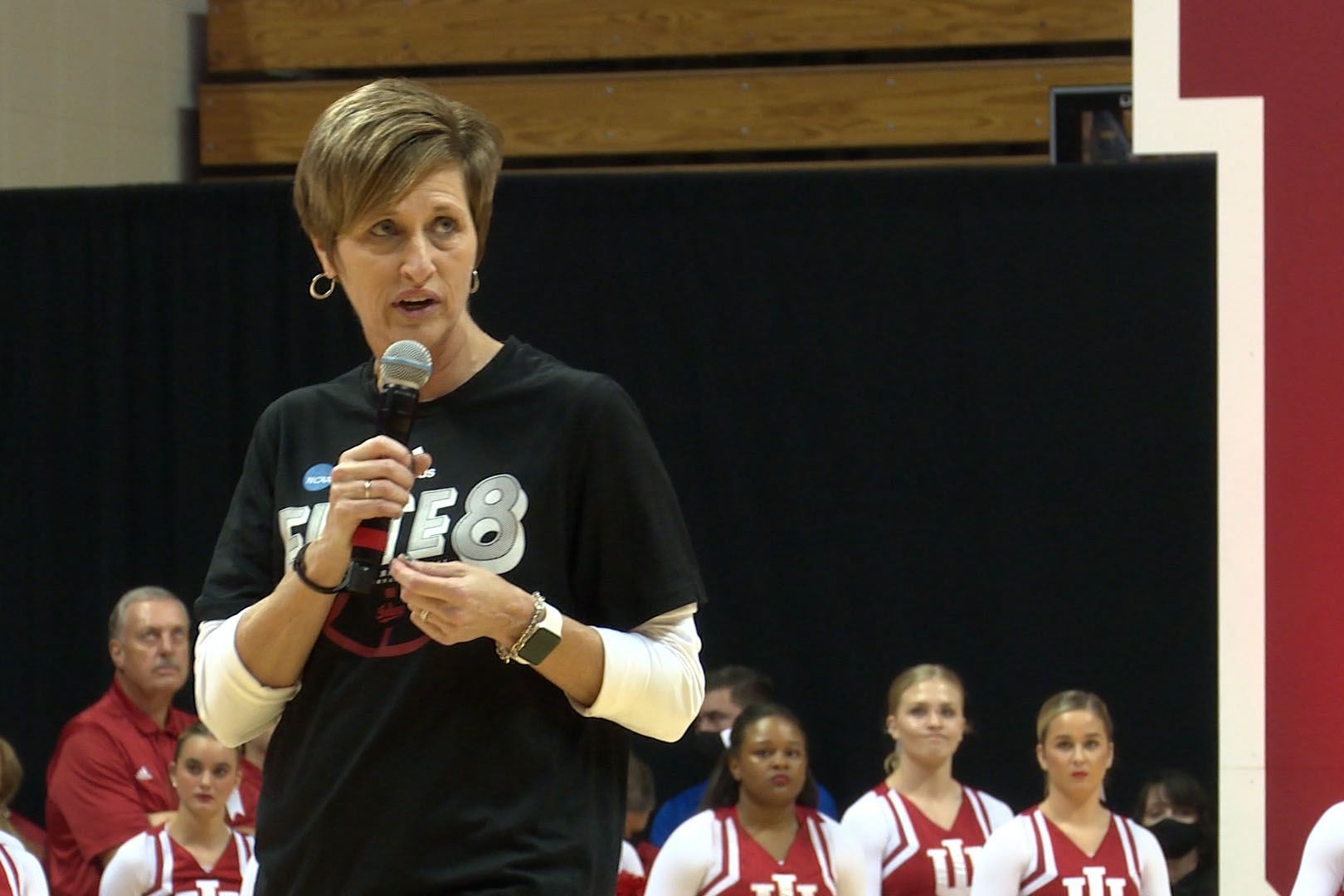 Indiana head women's basketball coach Teri Moren