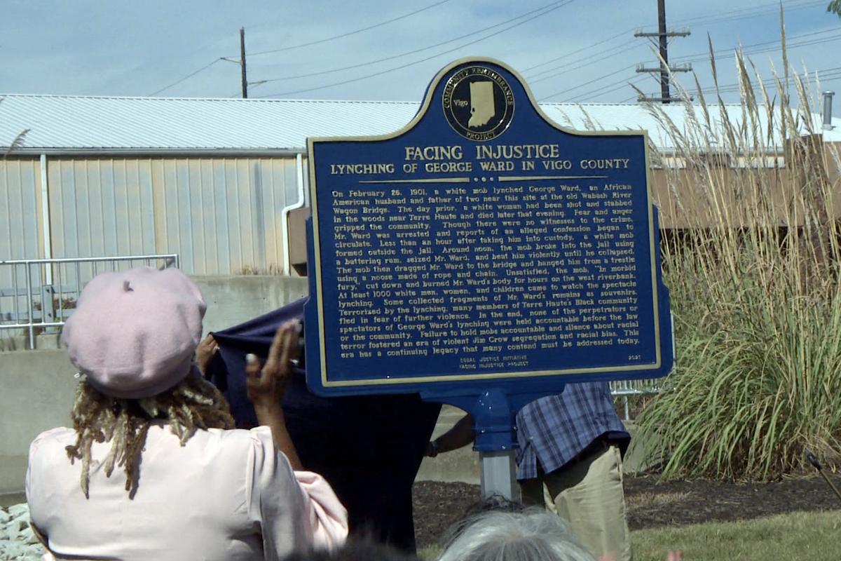 George Ward lynching historical marker unveiled