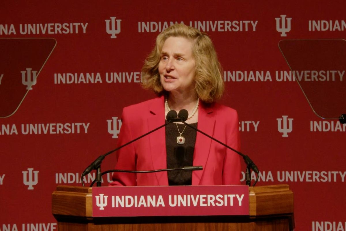 IU President Pamela Whitten