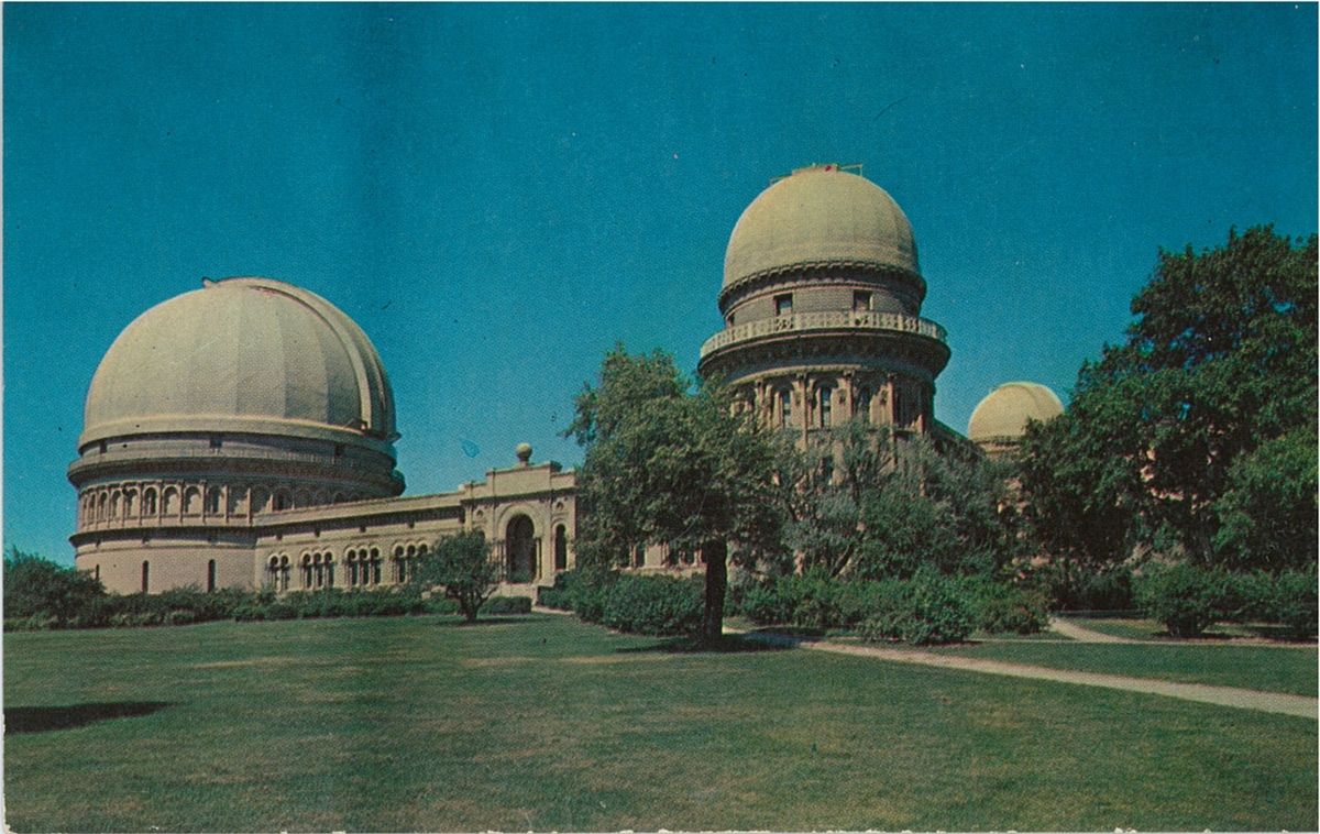 postcard of planetarium