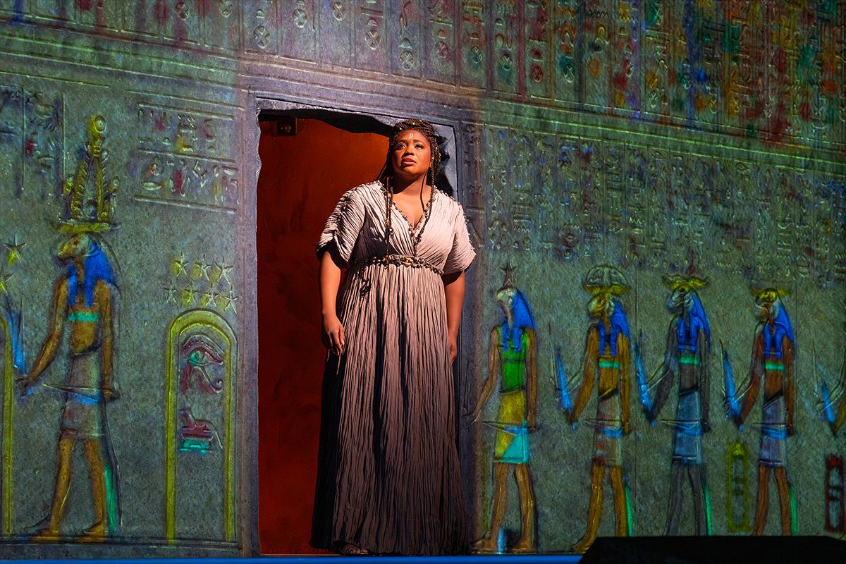 Angel Blue as titular character Aida on GREAT PERFORMANCES