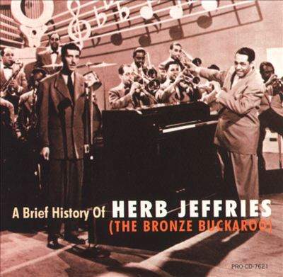 Herb Jeffries singing with the Duke Ellington orchestra