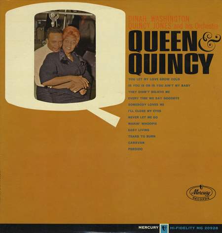 LP cover of Dinah Washington and Quincy Jones