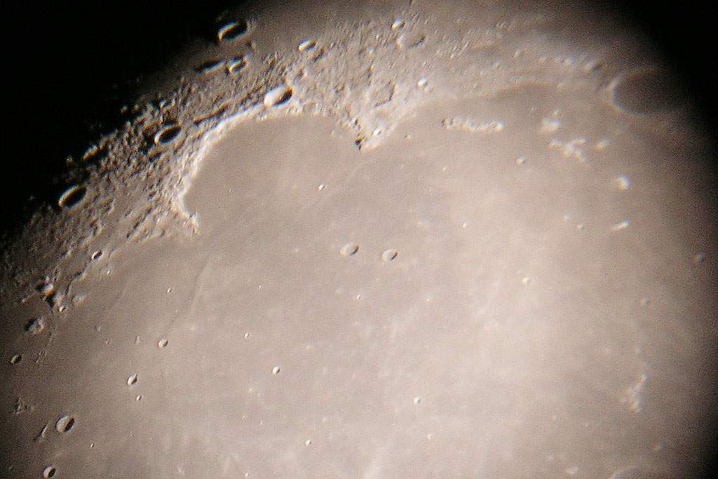moon craters up close