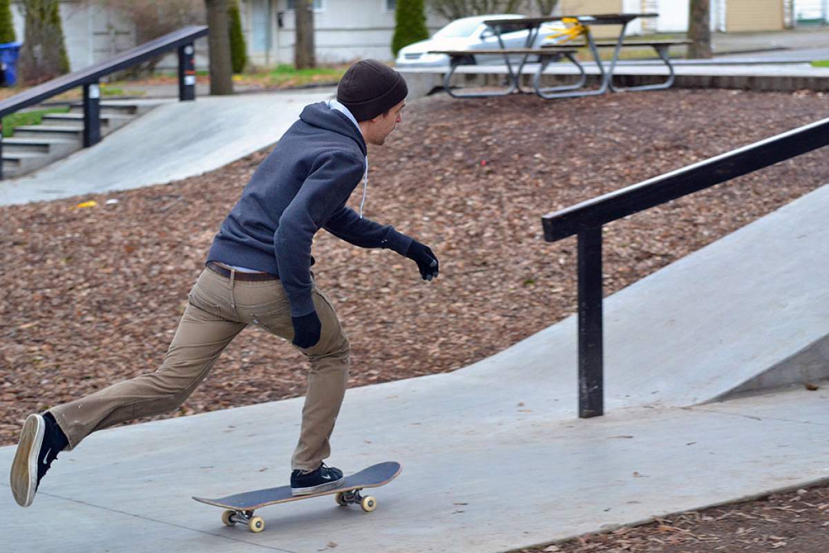 guy on skateboard