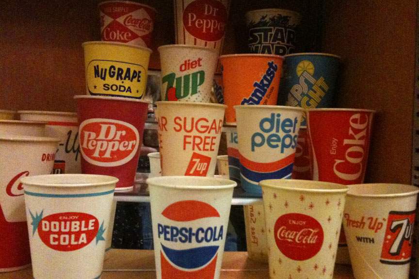 soda cups