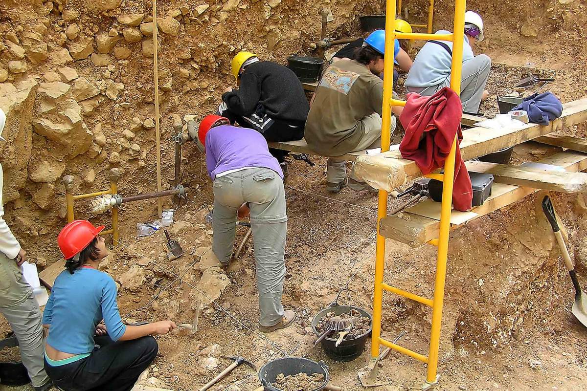 archaeological site in Atapuerca, Spain