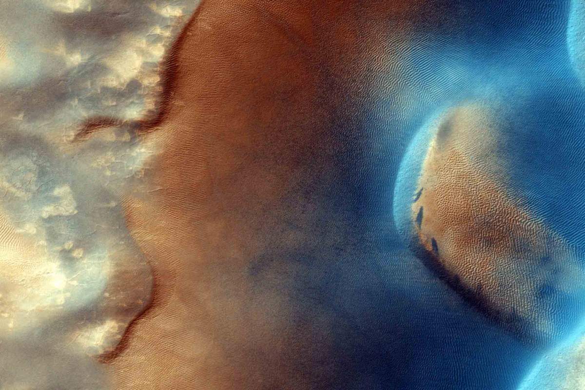 Mars' surface