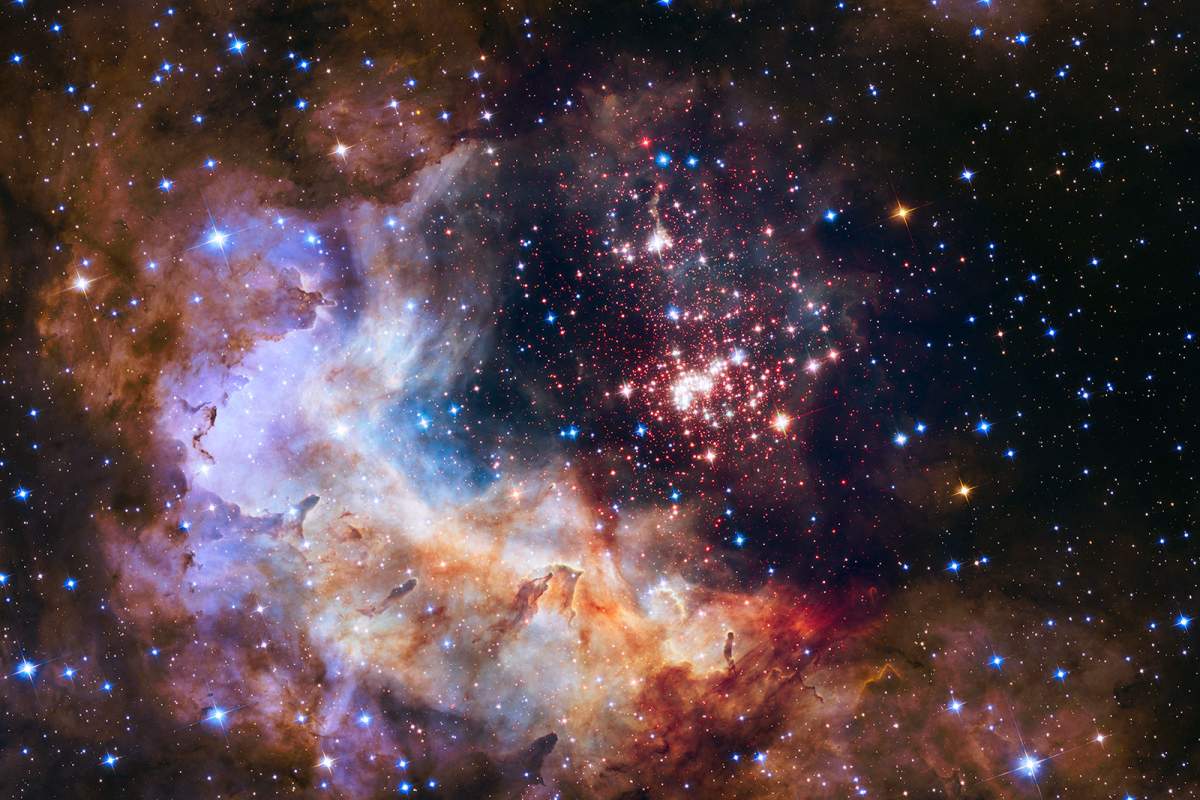 stars taken by Hubble Space telescope