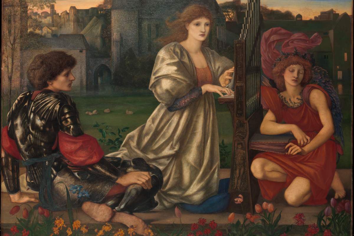 The Love Song by Sir Edward Burne-Jones (Metropolitan Museum Open Access)