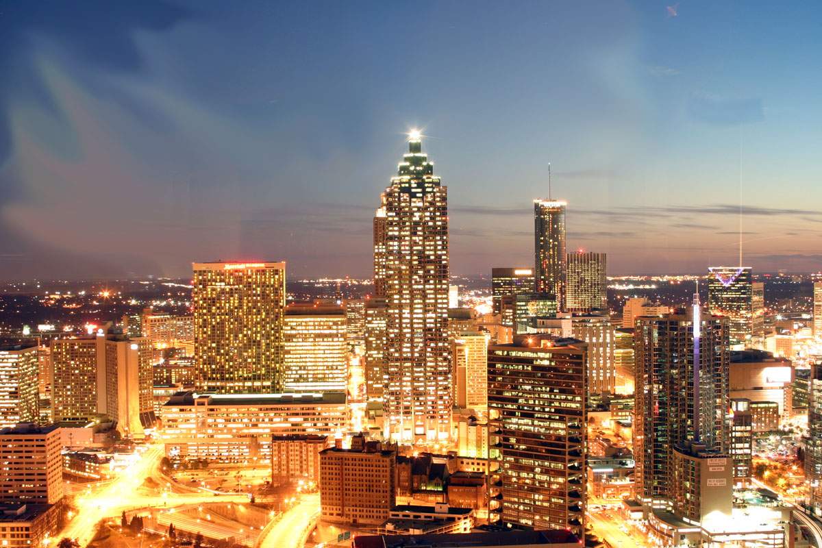 Some cities, including Atlanta, Georgia, have a disproportionate effect on American English.