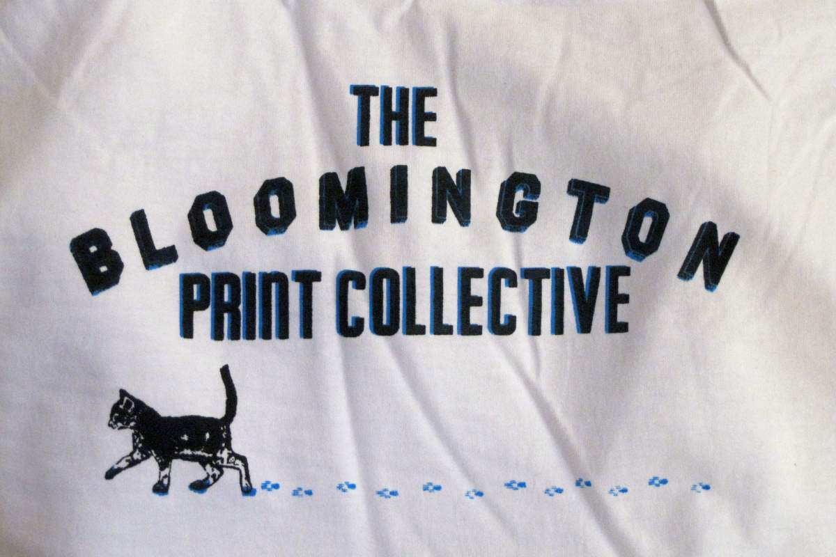 Bloomington Print Collective t-shirt
