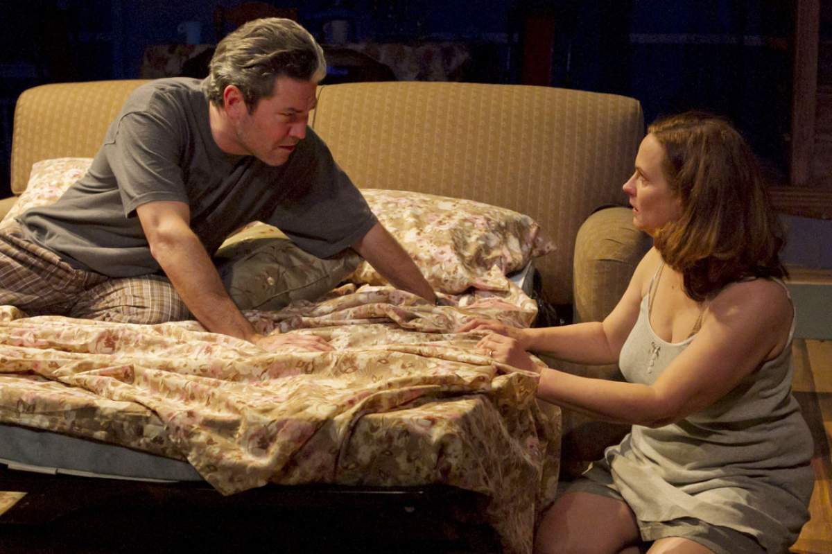 actors confront one another in August: Osage County
