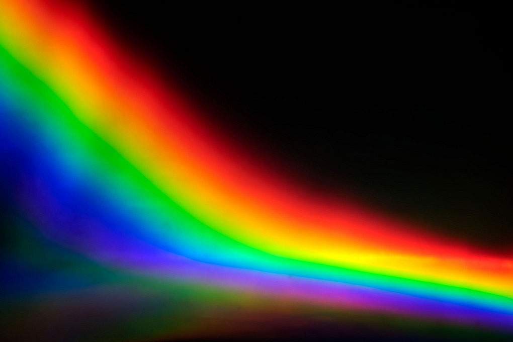 rainbow from a prism