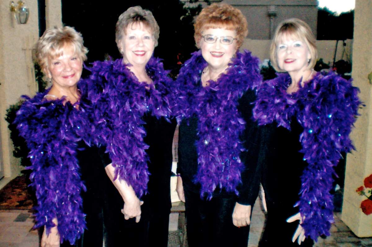 The Lilac Crazy quartet