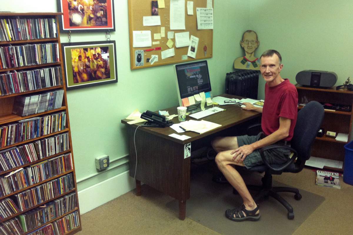 lee williams in his office