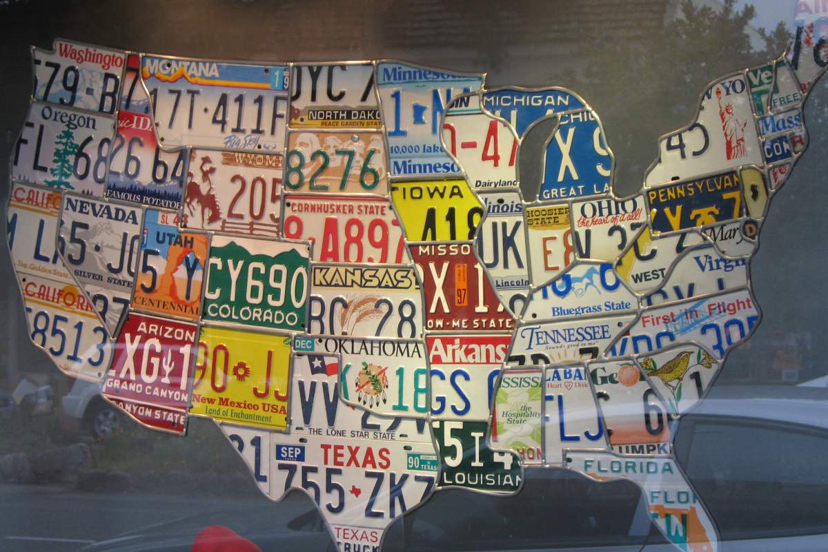 License Plate USA