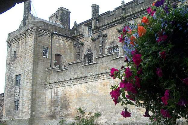 Stirling Castle: the home of the Chapel Royal where William Byrd shared the position of organist with Thomas Tallis. This castle was built in 1594